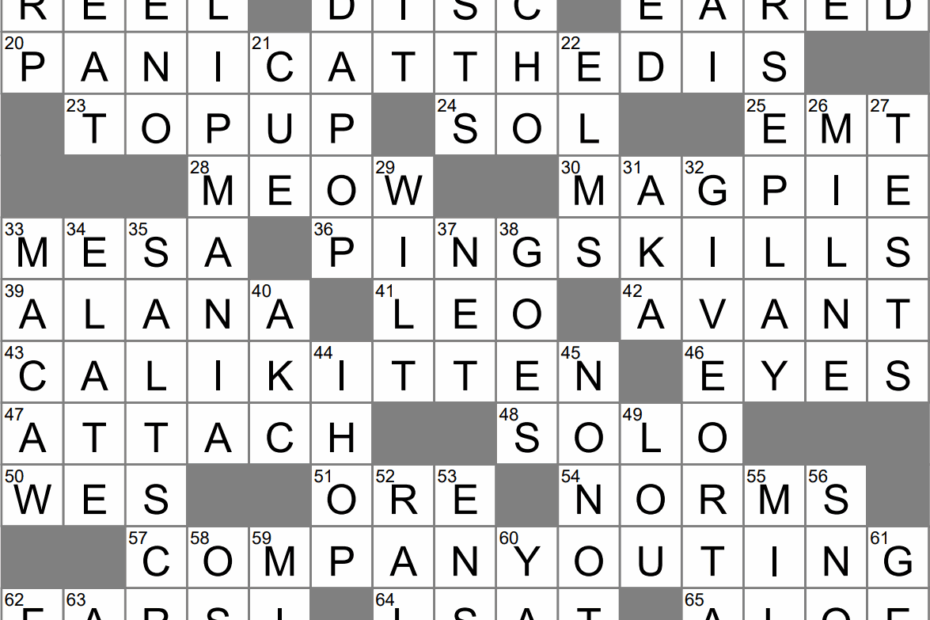 LA Times Crossword 21 Jul 23 Friday LAXCrossword