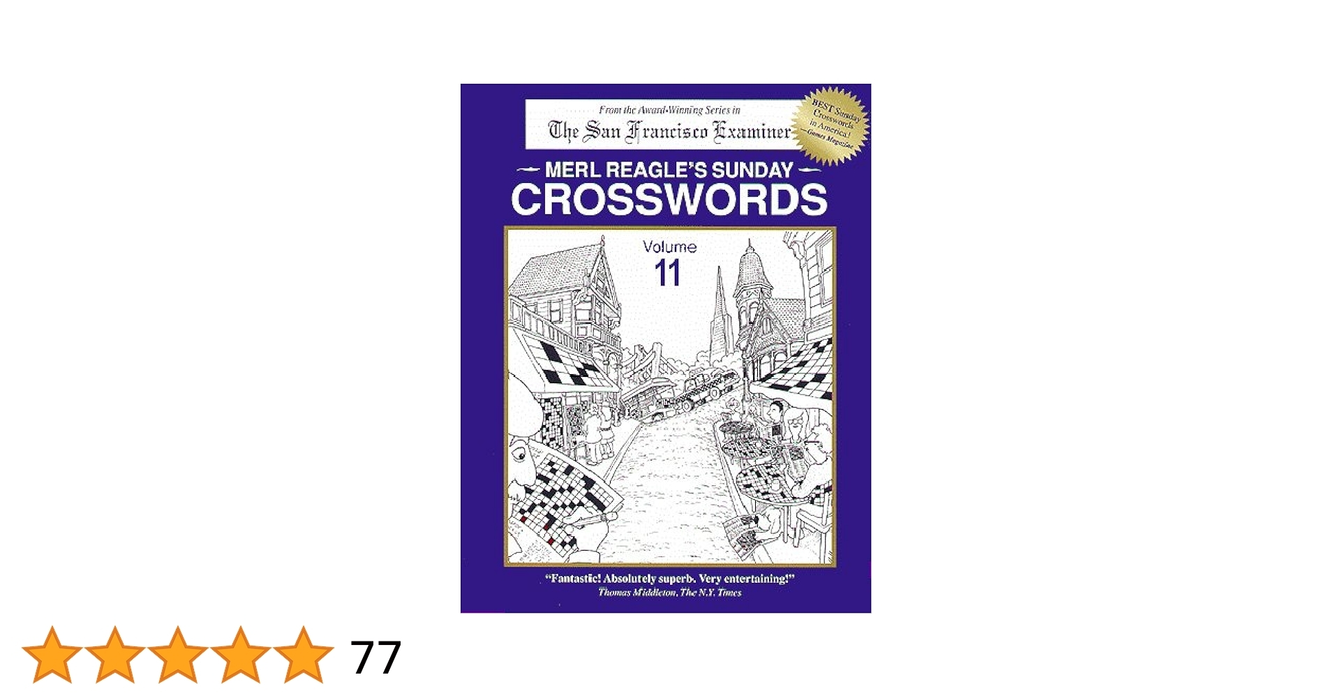 Merl Reagle s Sunday Crosswords Volume 11 Merl Reagle Merl 
