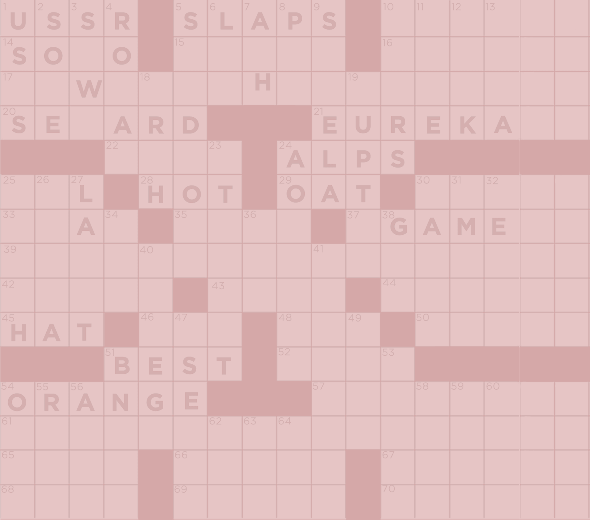 Mini Crossword