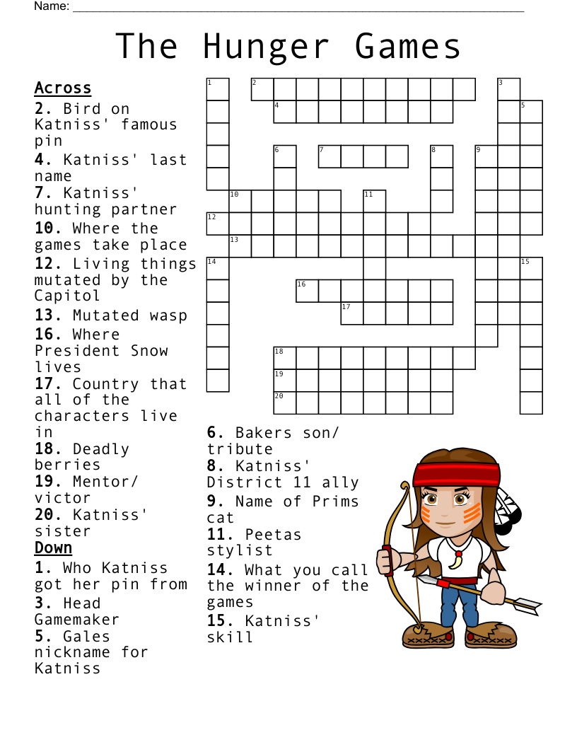 NAME GAME Crossword WordMint