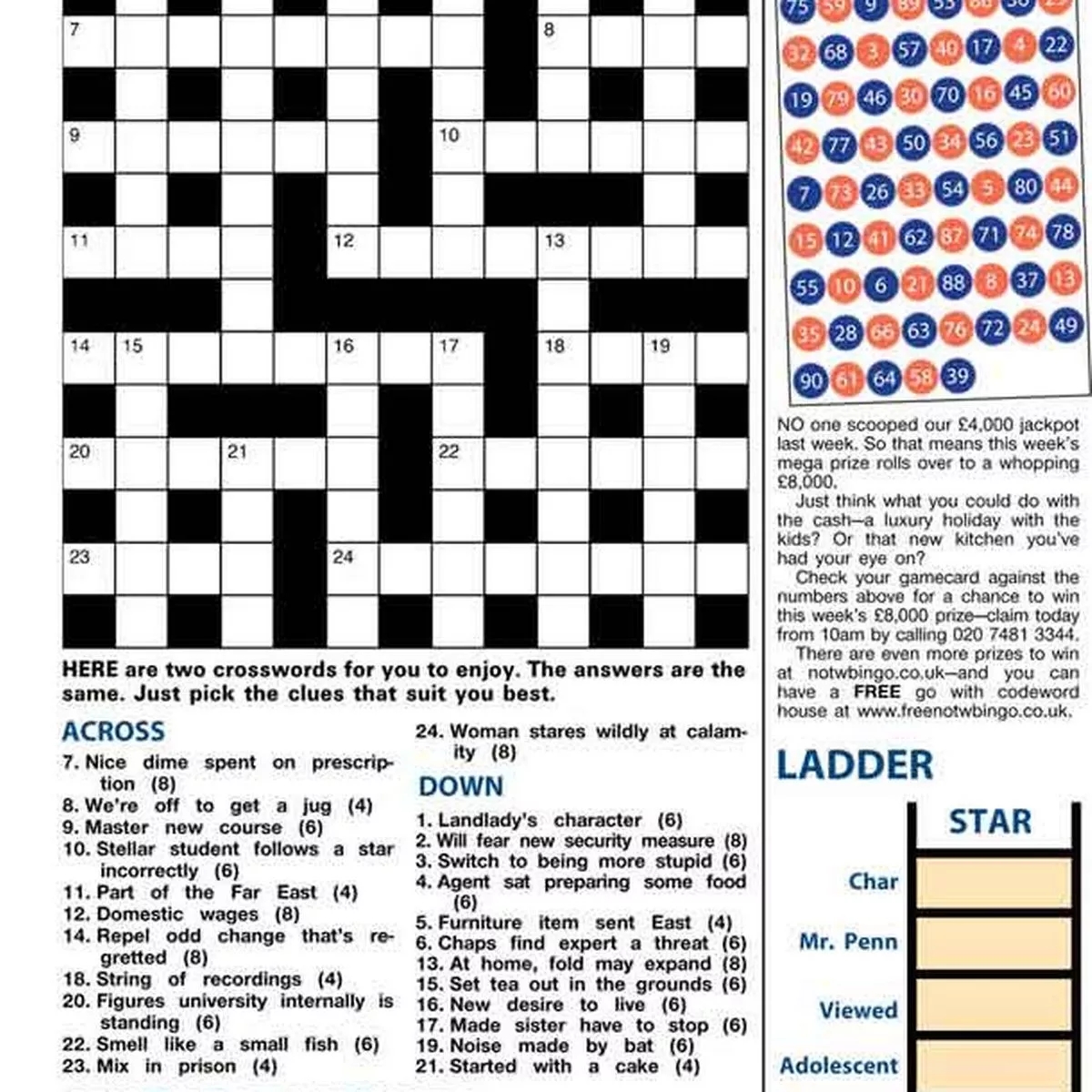 News Of The World Staff Let Off Steam With Cryptic Crossword 