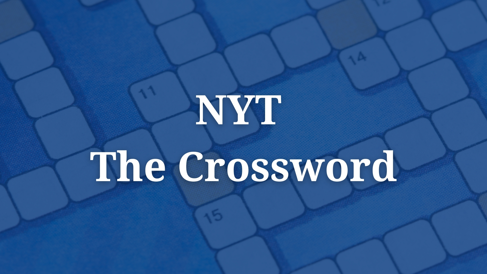 Nyt Crossword Archives BinaryTides