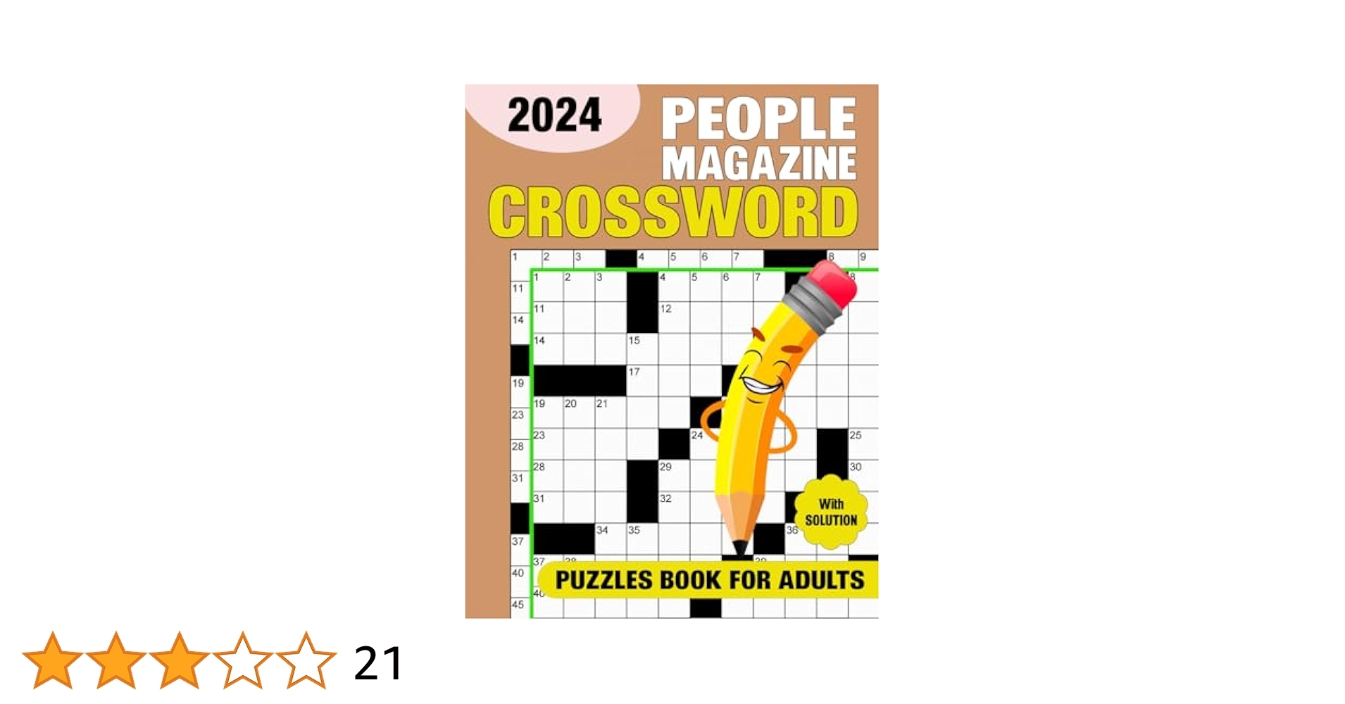 People Magazine Crossword Puzzles For Adults With Solution 2024 Test Your Sharpness Kevin Robert A Amazon au Books