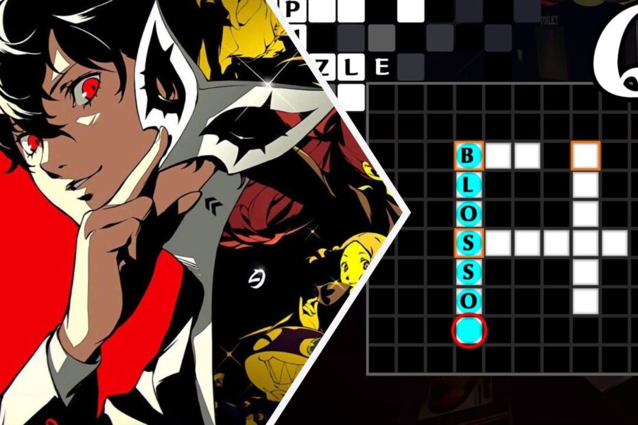 Persona 5 Royal All Crossword Puzzle Answers