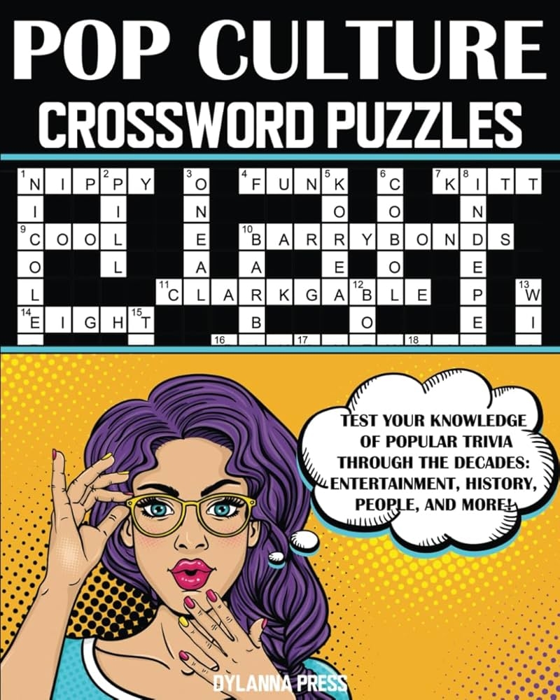 Pop Culture Crossword Puzzles Dylanna Press 9781647903572 