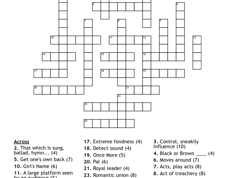 Quick Metro Crossword WordMint