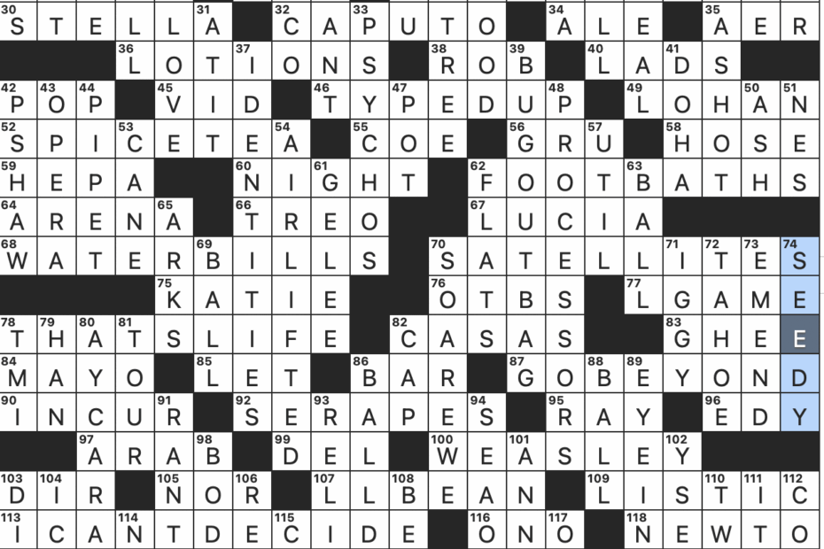 Rex Parker Does The NYT Crossword Puzzle 2023