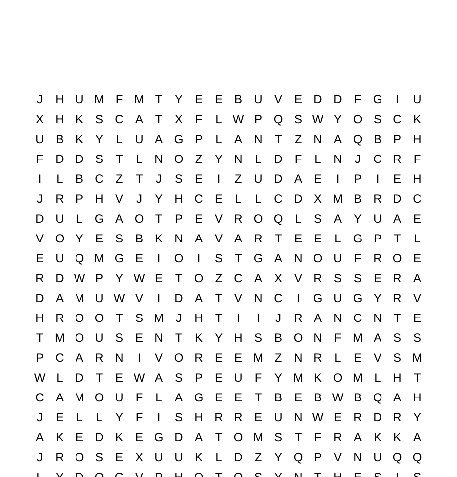 Science Crossword Puzzle