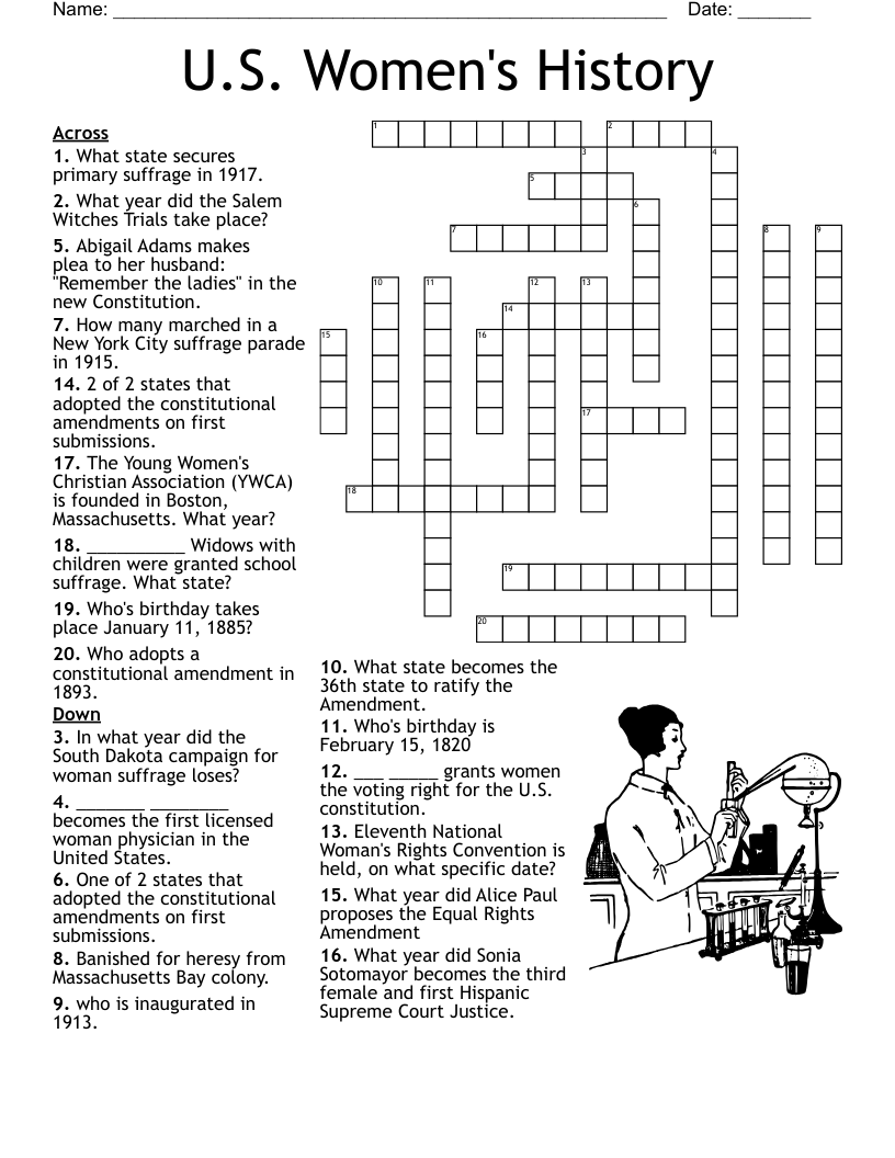 Tennessee Crossword WordMint