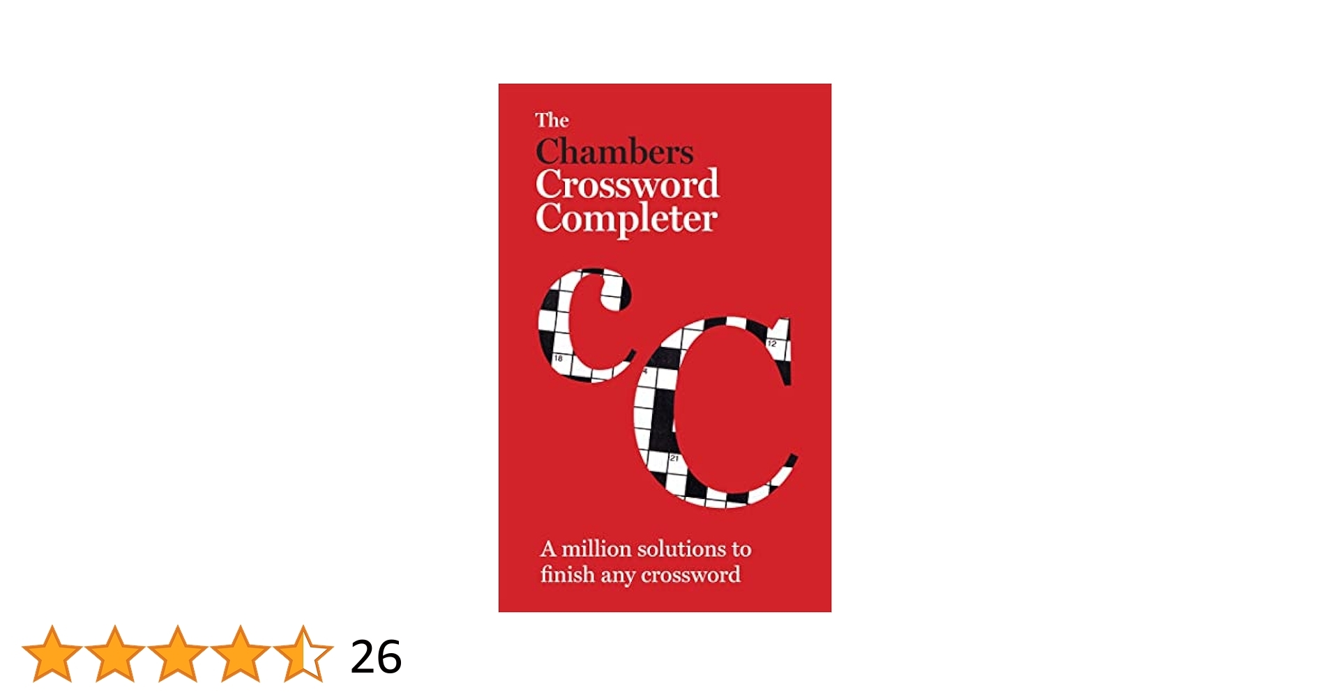 The Chambers Crossword Completer New Edition Book