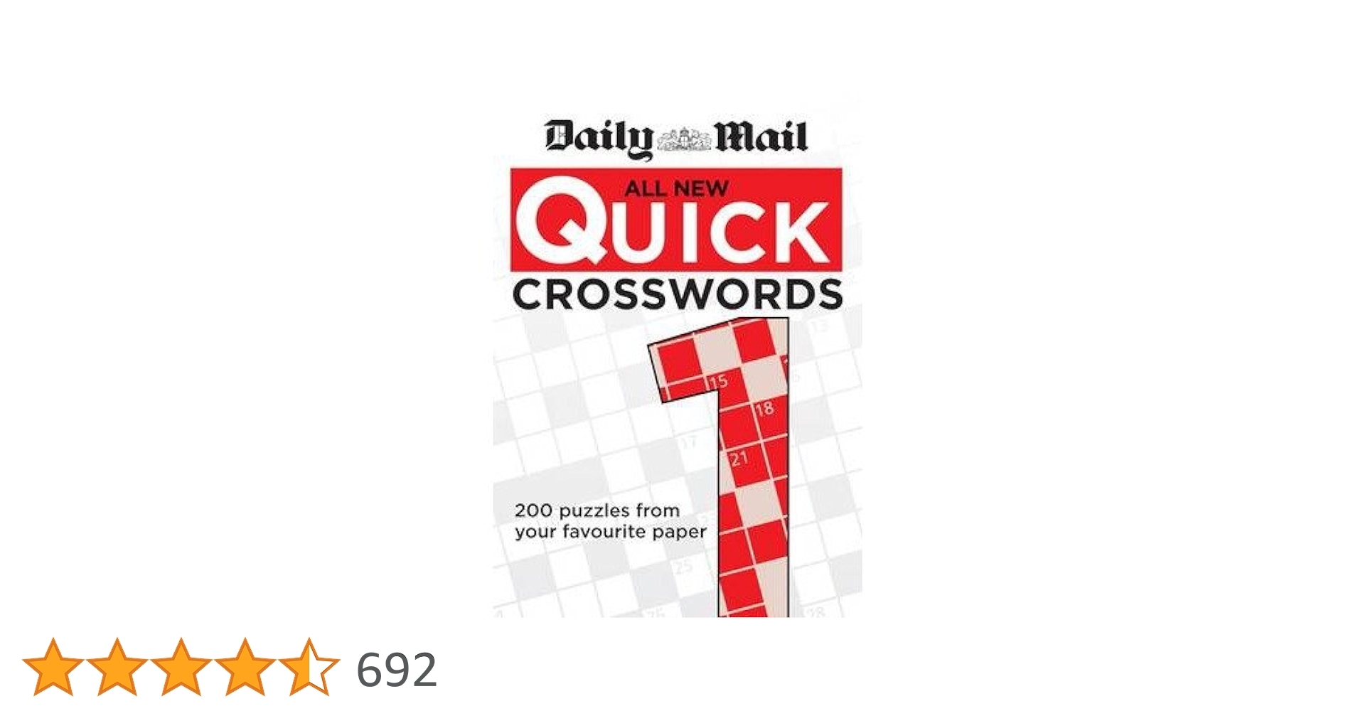 The Daily Mail All New Quick Crosswords 1 The Mail Puzzle Books Paperback Common Amazon co uk 0884151374971 Books
