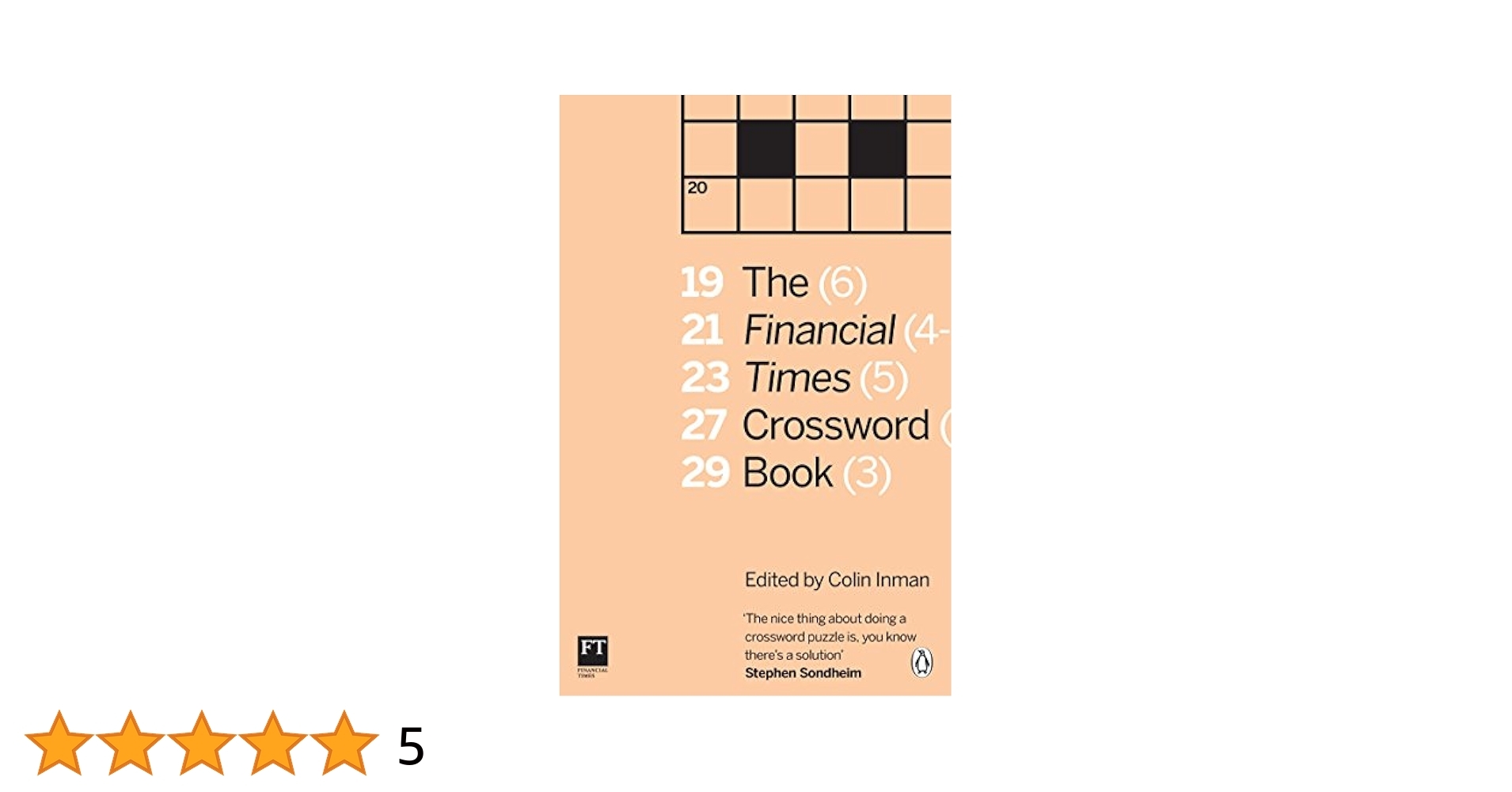 The Financial Times Crossword Book Inman Colin 9780141046600 Books Amazon ca