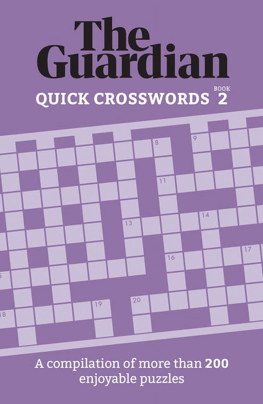 The Guardian Quick Crosswords 2 Walmart