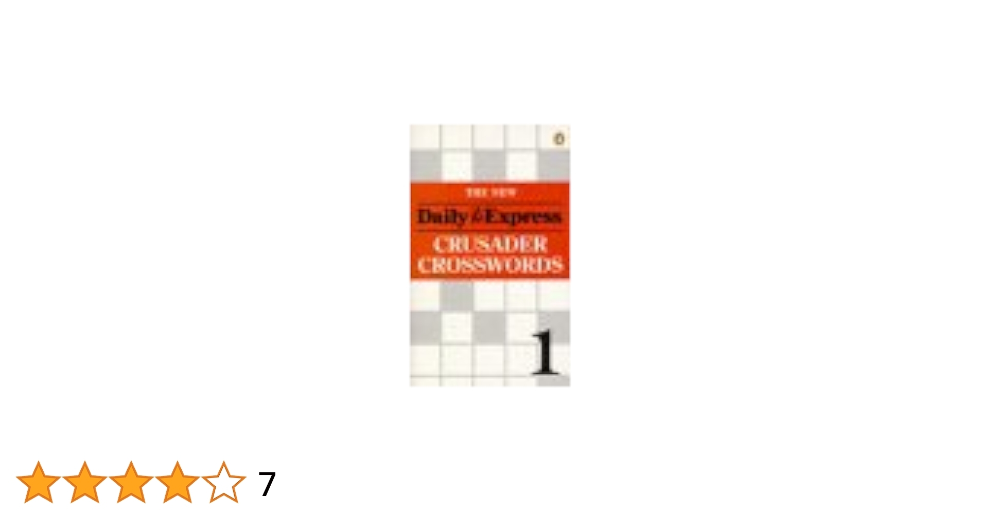 The New Daily Express Crusader Crosswords Book 1 Bk 1 Penguin 