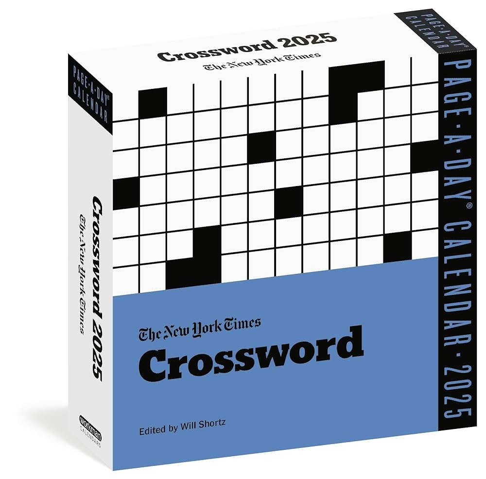 The New York Times Crossword Page A Day Calendar 2025 The New York Times Workman Calendars Shortz Will 9781523526925 Amazon Books