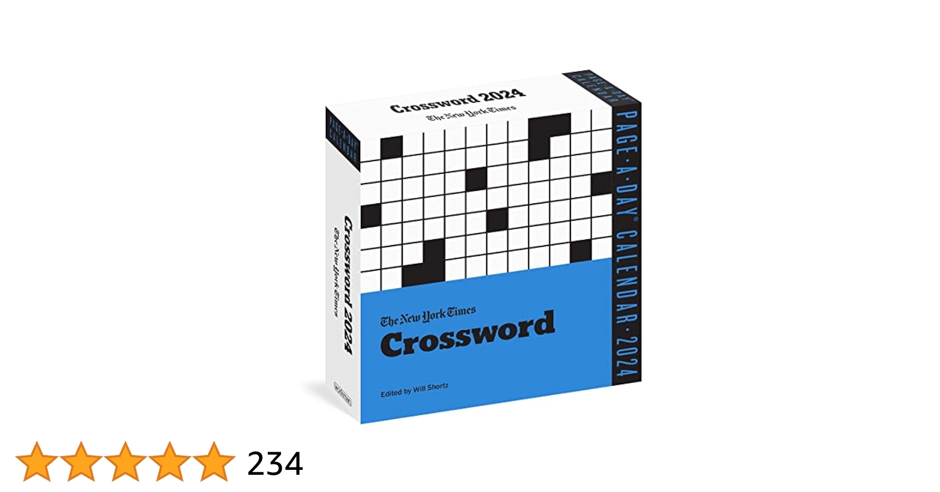 The New York Times Daily Crossword Page A Day Calendar 2024 For 