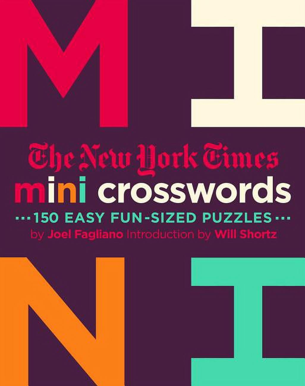 The New York Times Mini Crosswords Volume 2 150 Easy Fun Sized Puzzles Paperback Walmart