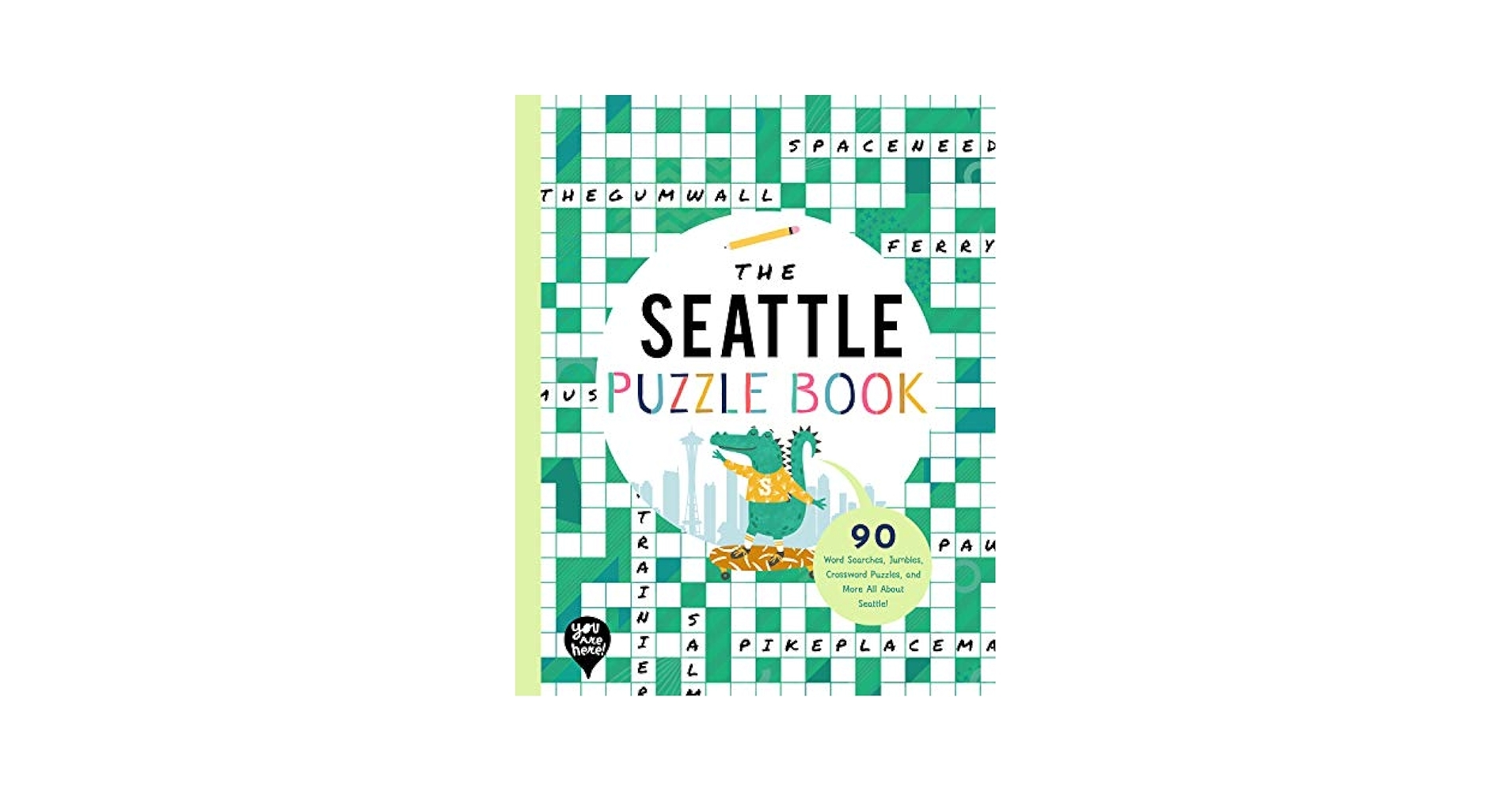 The Seattle Puzzle Book 90 Word Searches Jumbles Crossword Puzzles And More All About Seattle Washington Bushel U0026 Peck Books 9781952239496 Amazon Books