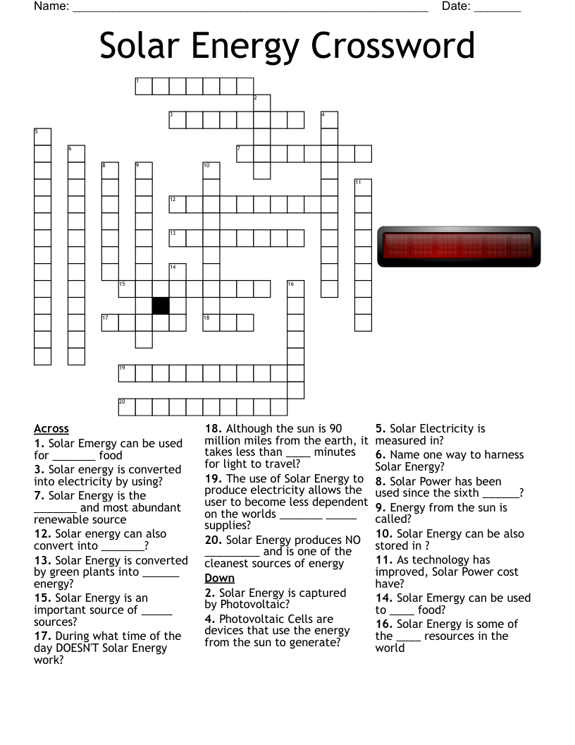 The Sun Crossword Puzzle WordMint