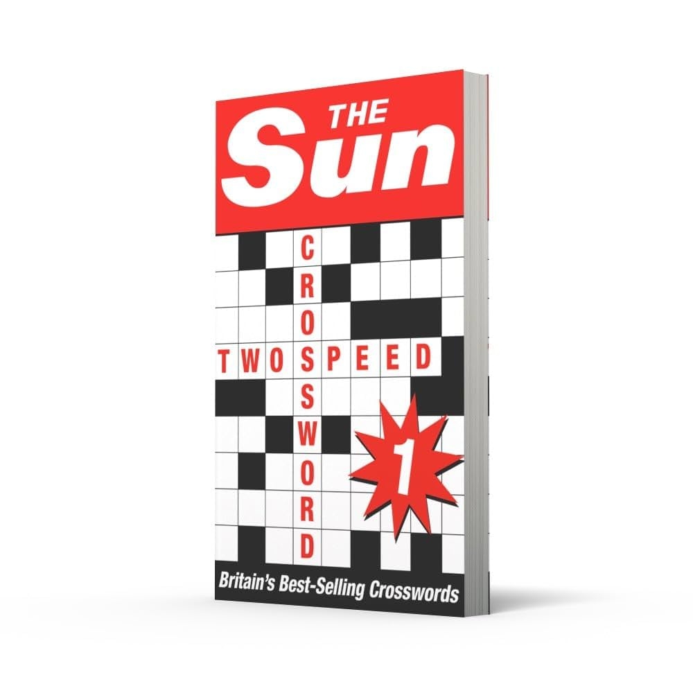 The Sun Two Speed Crossword Book 1 80 Two in one Cryptic And Coffee Time Crosswords The Sun Amazon au Books