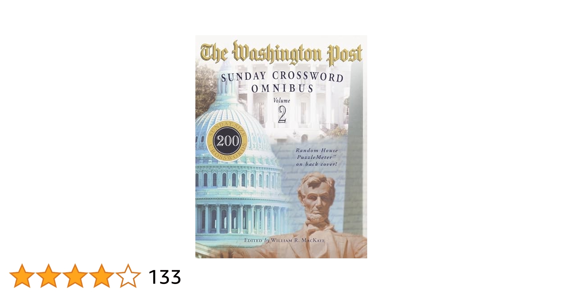 The Washington Post Sunday Crossword Omnibus Volume 2 Mackaye 