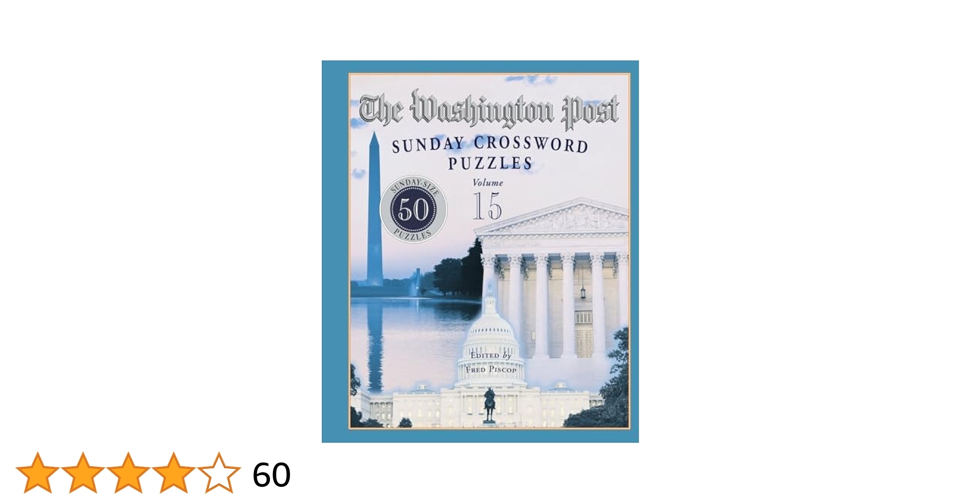 The Washington Post Sunday Crossword Puzzles Volume 15