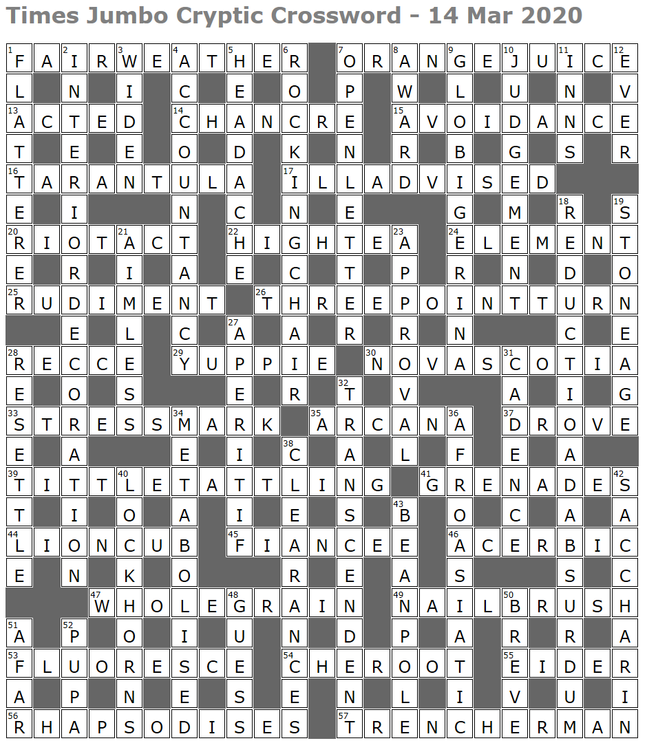Times Jumbo Cryptic Crossword 1429 Lucian Poll s Web Ramblings