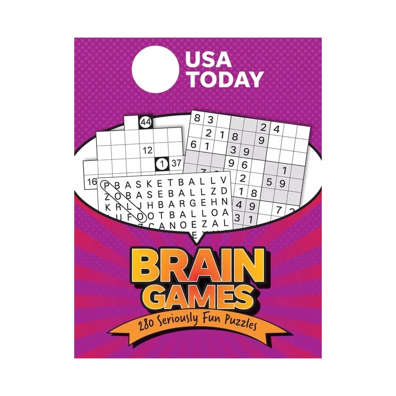 USA Today Brain Games Paperback With Challenging Tanzania Ubuy