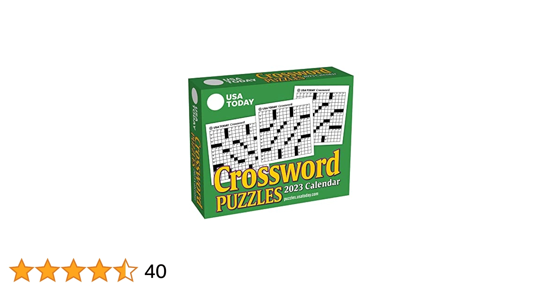 USA Today Crossword Puzzles 2023 Day to Day Calendar USA TODAY 