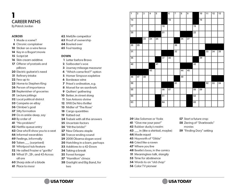 USA TODAY Crossword Super Challenge 2 200 Puzzles USA Today 