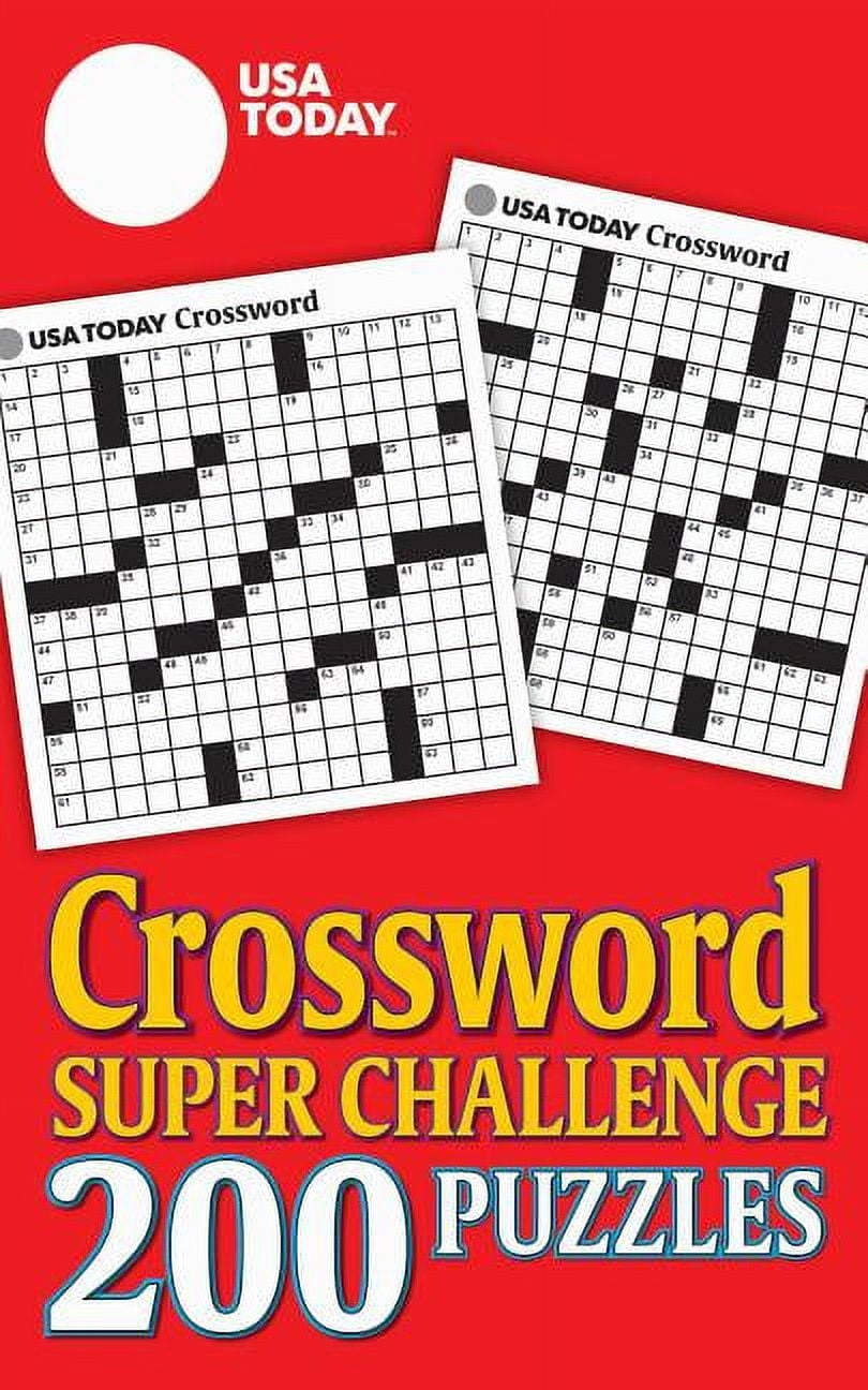 USA Today Crossword Super Challenge 200 Puzzles Book 