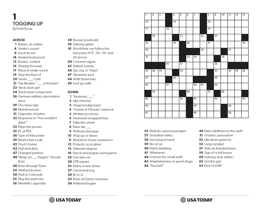 USA Today Crossword Super Challenge 200 Puzzles Usa Today Amazon au Books