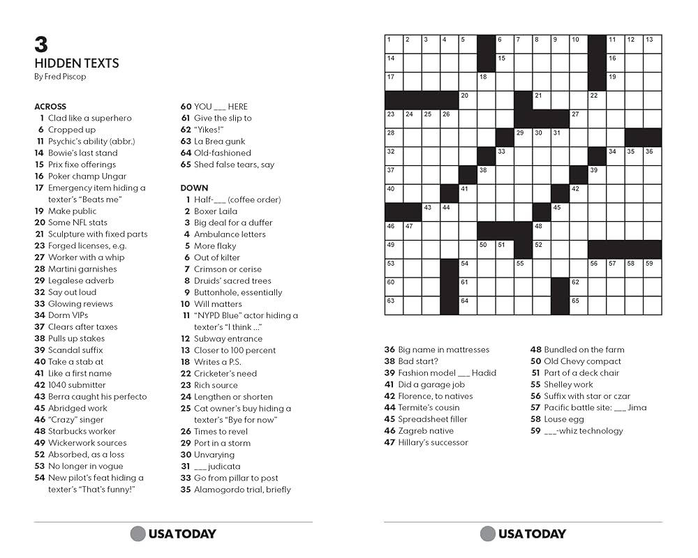 USA TODAY Crossword Super Challenge 200 Puzzles USA Today 