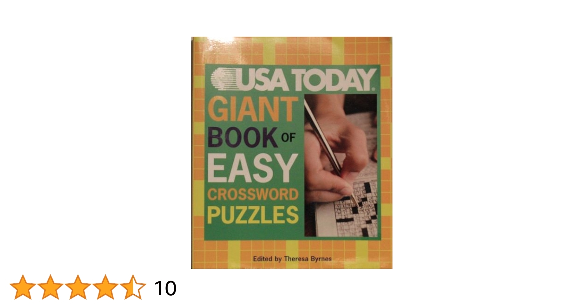 USA TODAY Giant Book Of Easy Book Of Easy Crossword Puzzles 