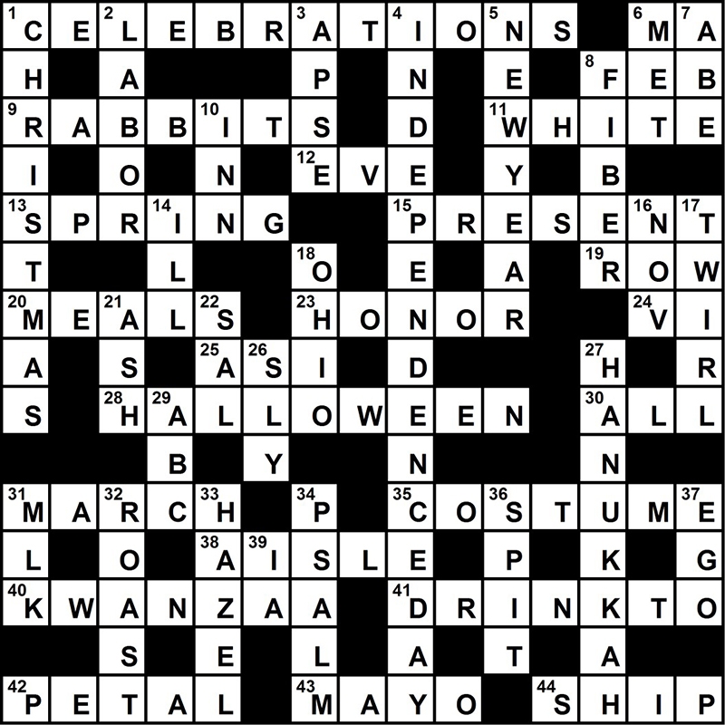 Usa Today Printable Crossword Puzzles 2015 Printable Crossword Worksheets Library