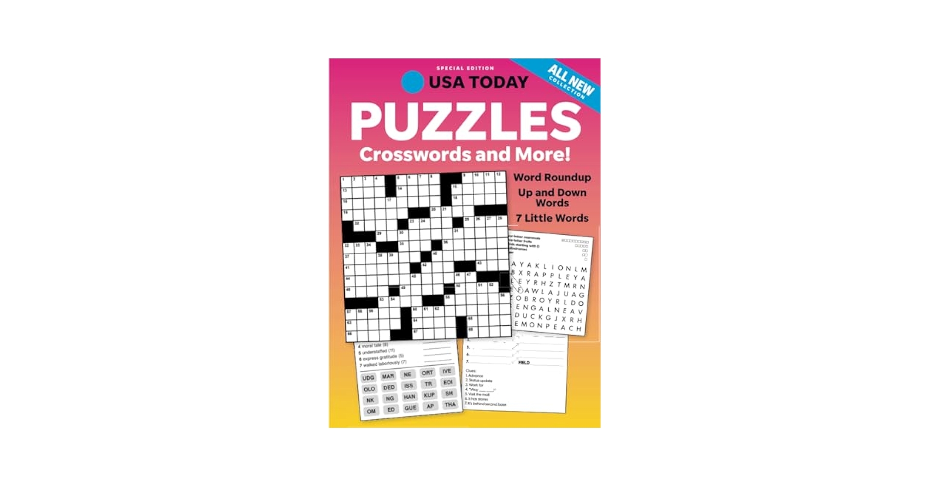 USA Today Puzzles Crosswords U0026 More The Editors Of USA Today 9781547866144 Amazon Books