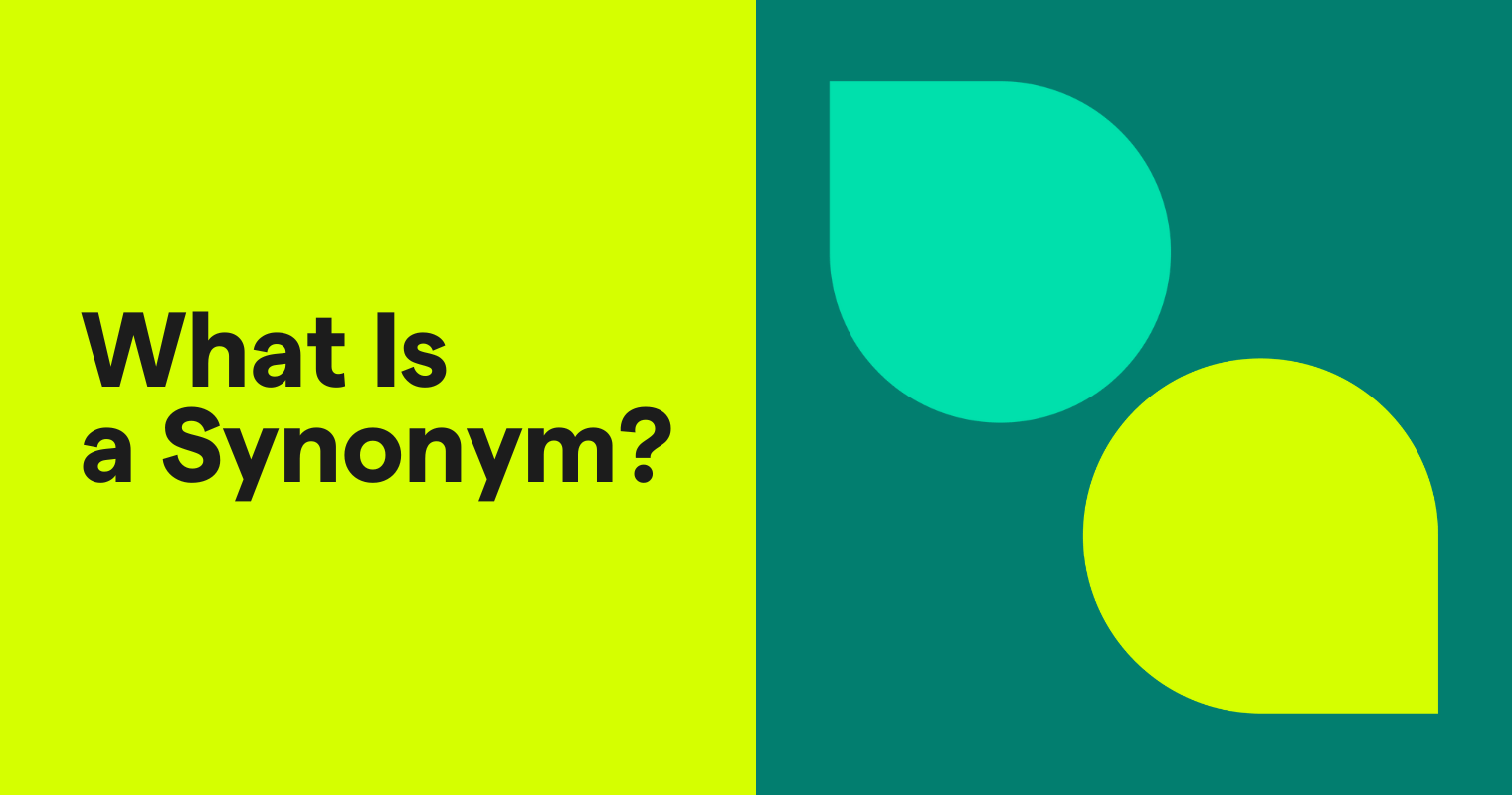 What Is A Synonym Definition And Examples Grammarly