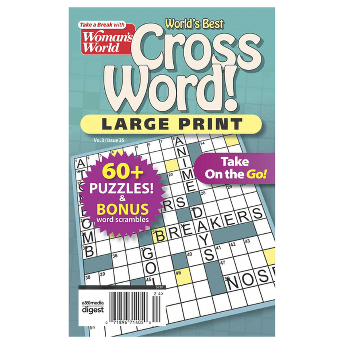 Woman s World Magazine Cross Word Large Print 1 Each Delivery Or Pickup Near Me Instacart