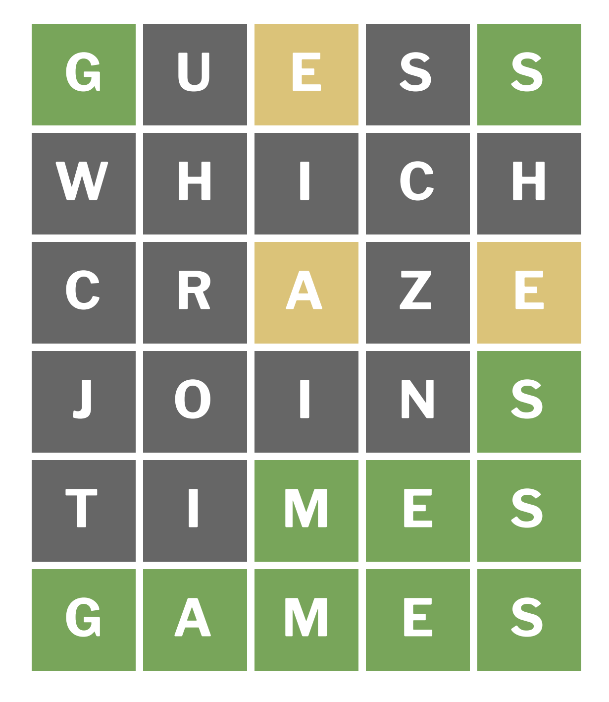 Wordle Is Joining The New York Times Games The New York Times Company
