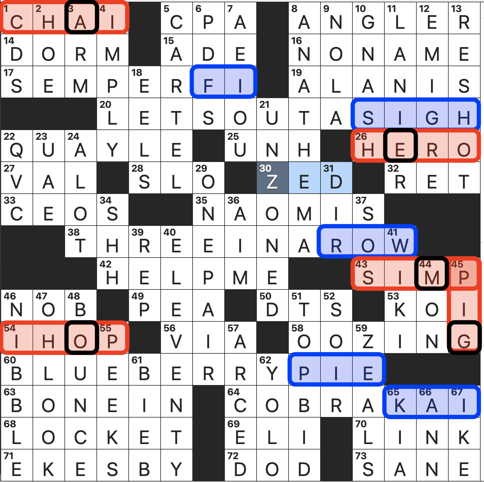 WSJ Contest Friday December 29 2023 Diary Of A Crossword Fiend