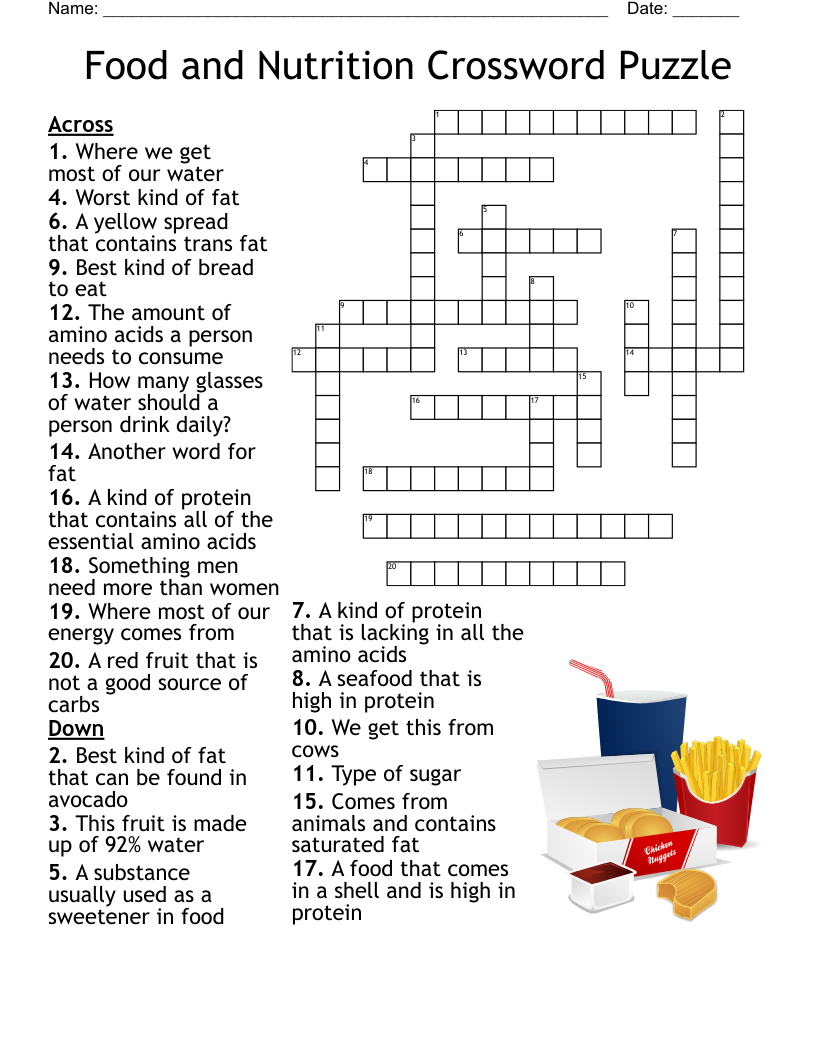 Year 7 Textiles Crossword WordMint