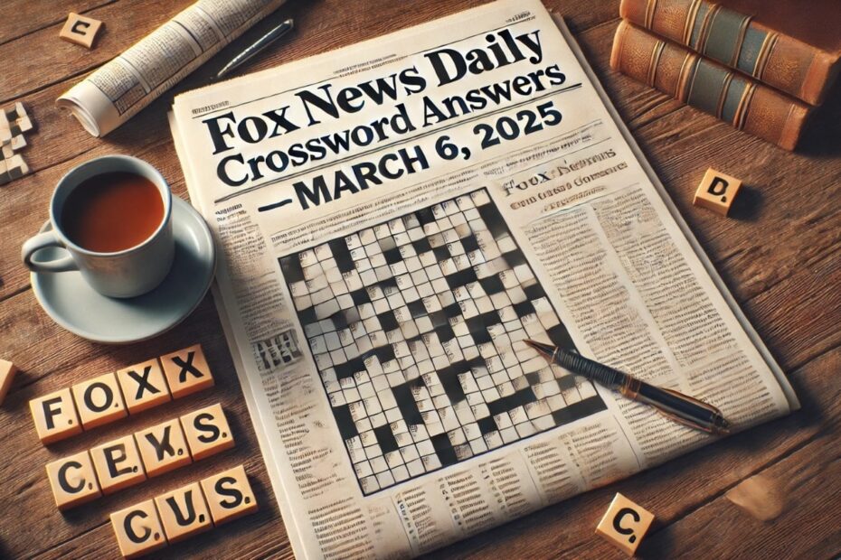 Fox News Daily Crossword Answers March 6 2025 H2S Media