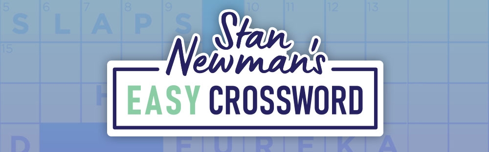 Stan Newman 39 s Easy Crossword Puzzle Jouez Gratuitement