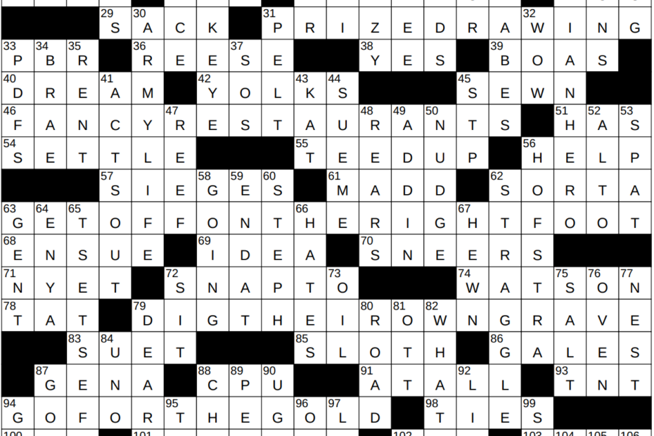 1120 22 NY Times Crossword 20 Nov 22 Sunday NYXCrossword