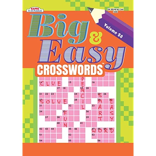 Best Easy Crossword Puzzle Books Easycrosswordpuzzlesprintable