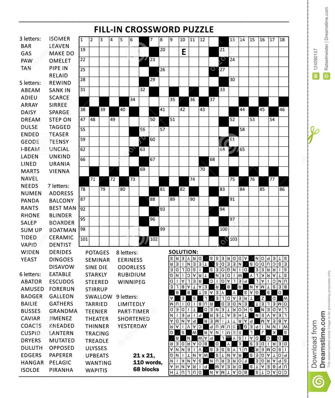 Free Washington Post Crossword Puzzle Printable Tips Printables For 