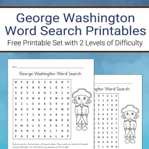 George Washington Crossword Puzzle Printable