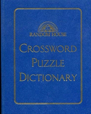 Random House Crossword Puzzle Dictionary 9780375425813 Books Amazon ca