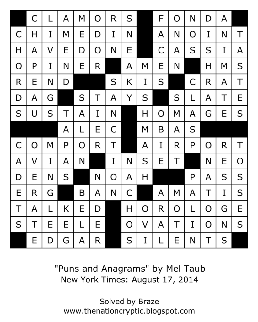 Seattle Times Nytimes Crossword Free Printable Crosswords