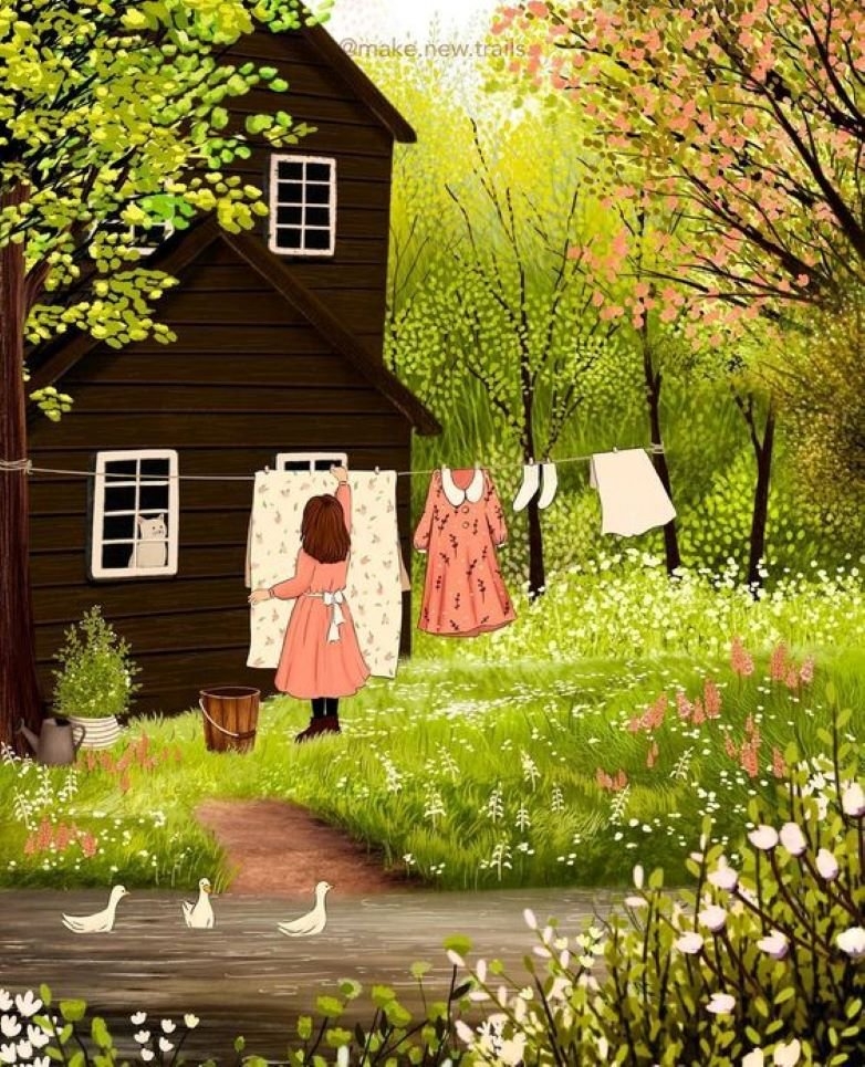 Solve Wash Day Jigsaw Puzzle Online With 154 Pieces